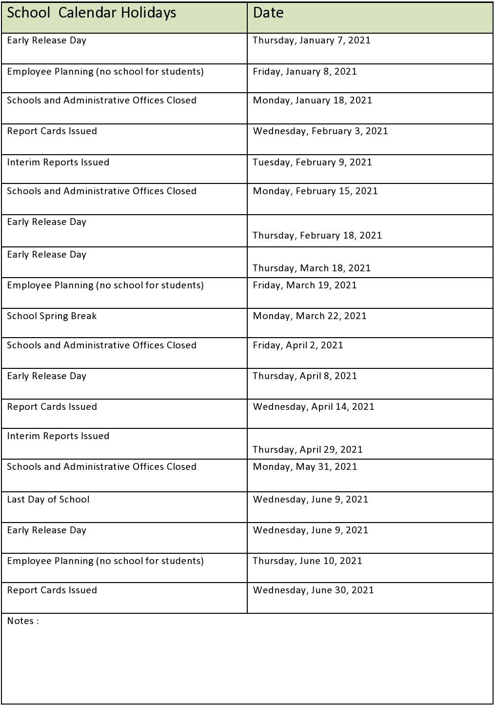 Broward School Calendar Holidays