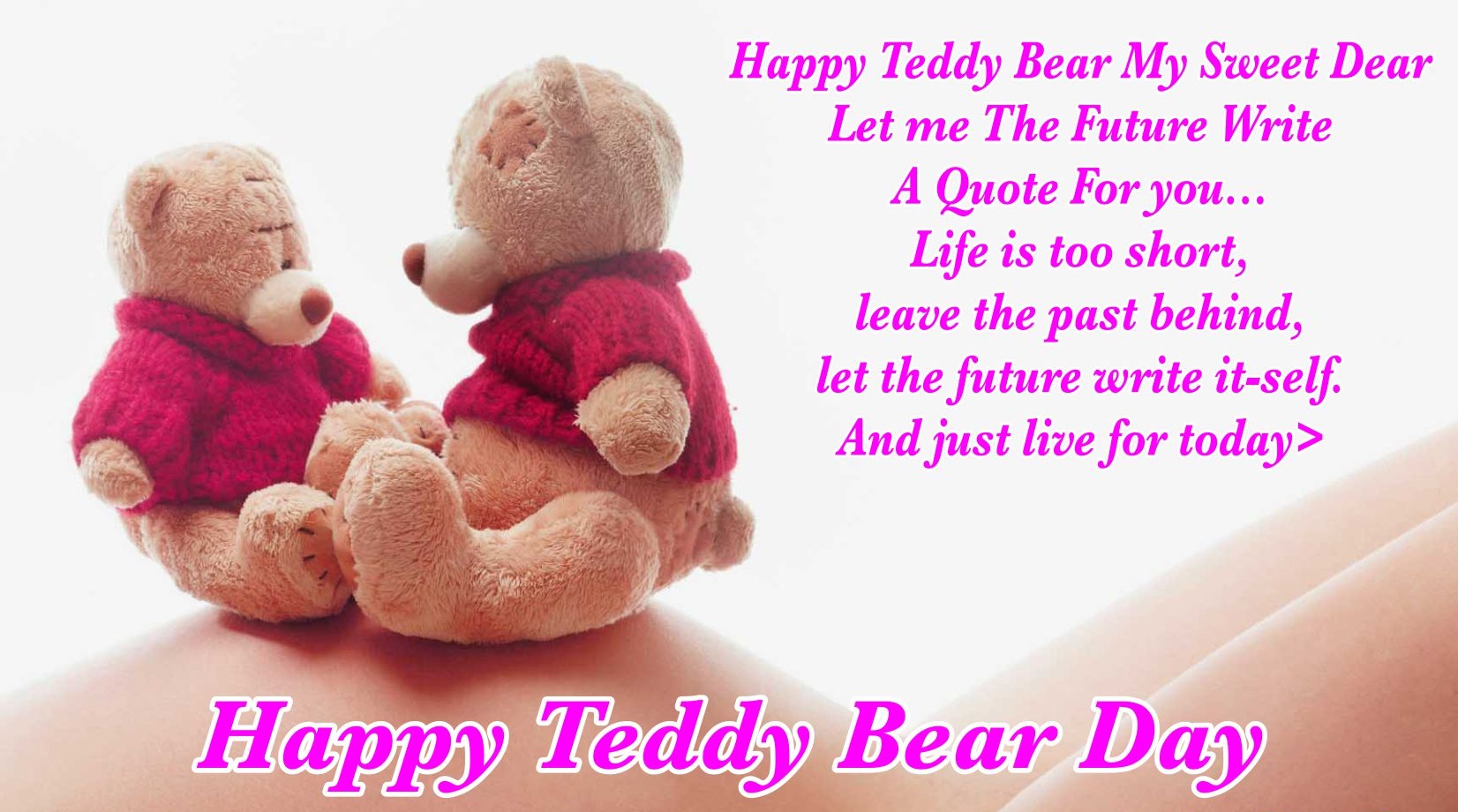 Happy Teddy Bear Day