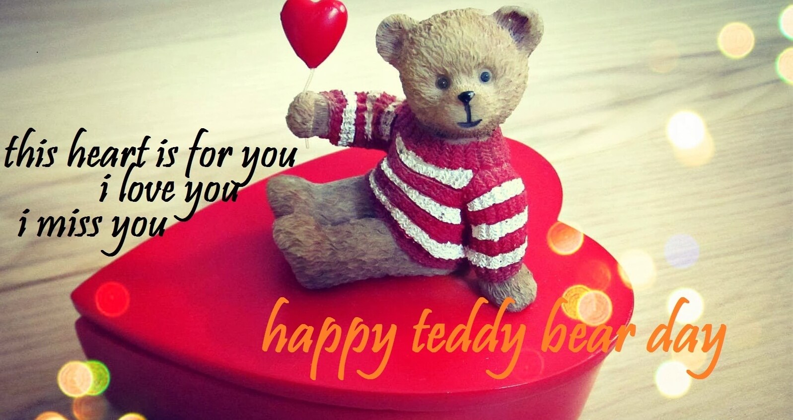 Happy Teddy Bear Day