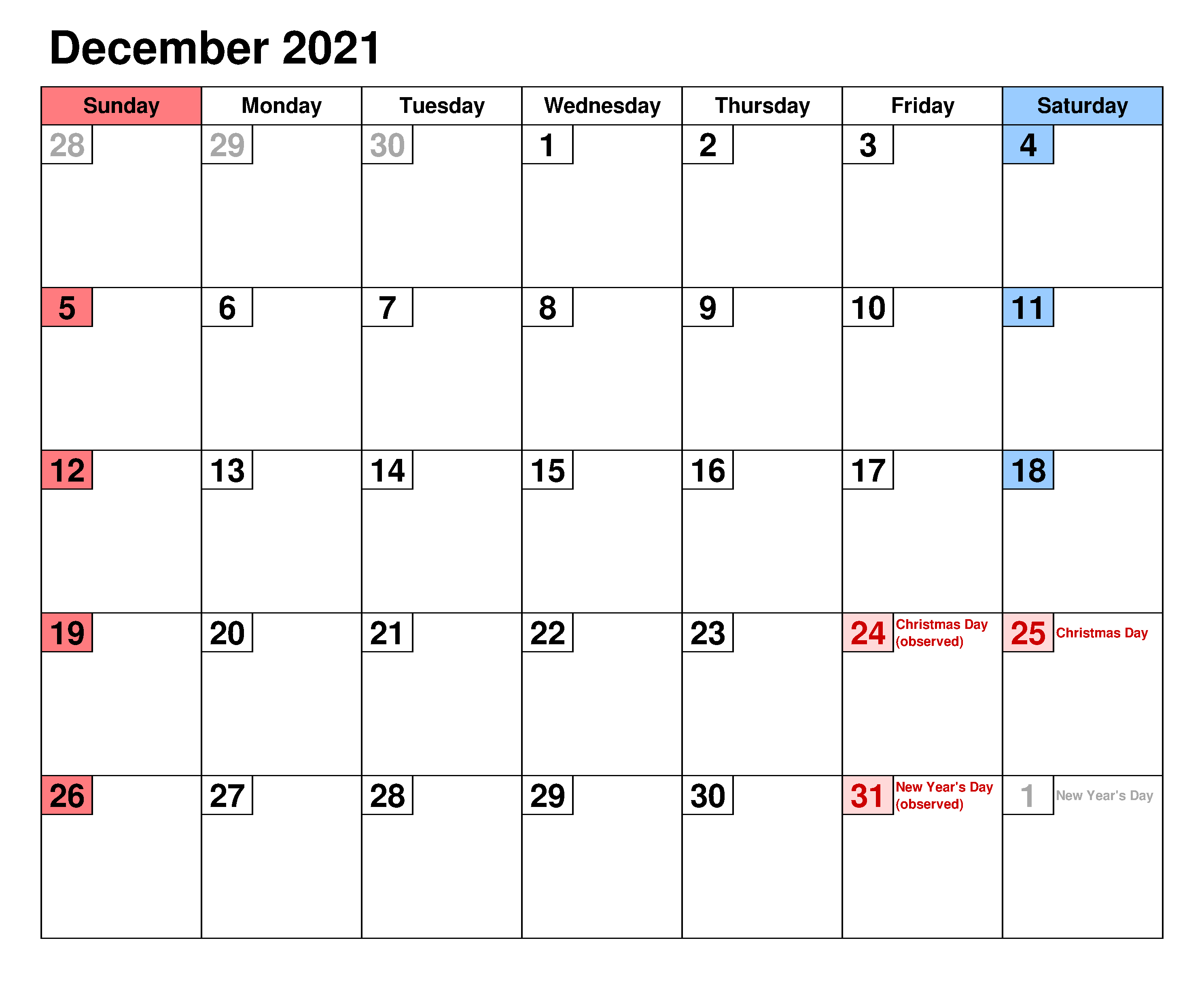 December 2021 Calendar Tamil