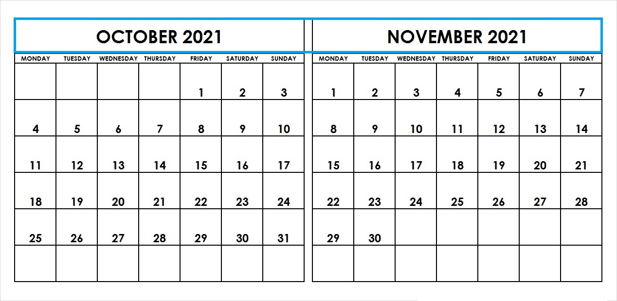 November Calendar 2021 Kalnirnay