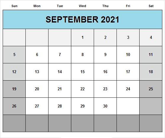 September 2021 Calendar With Holidays Philippines