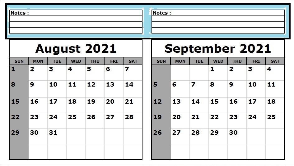 September 2021 Calendar With Holidays USA