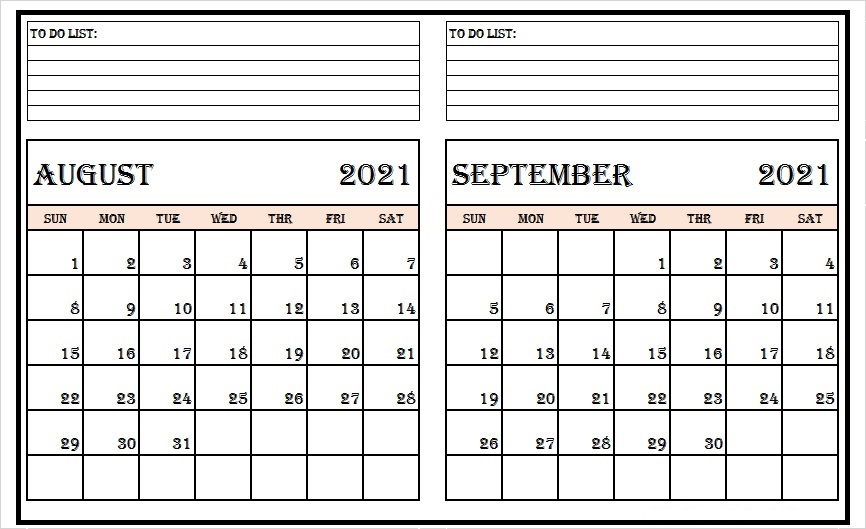 September Calendar 2021 Wiki