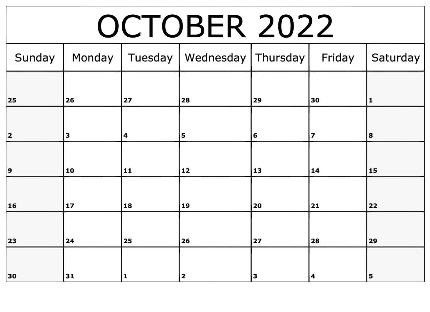 2022 calendar excel uk