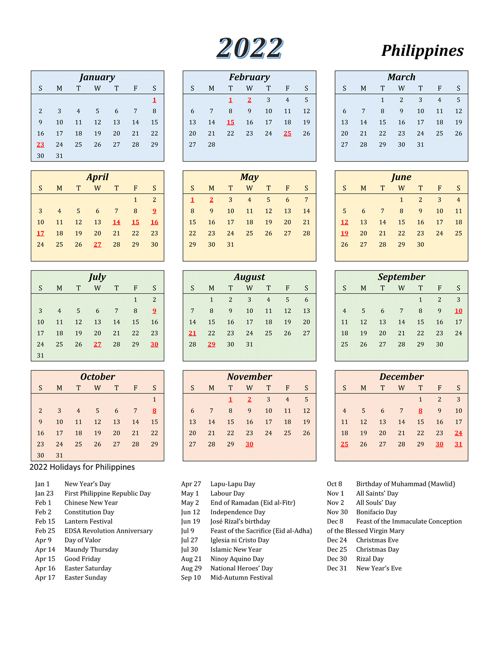 2022 Calendar With Holidays Excel March Calendar 2022