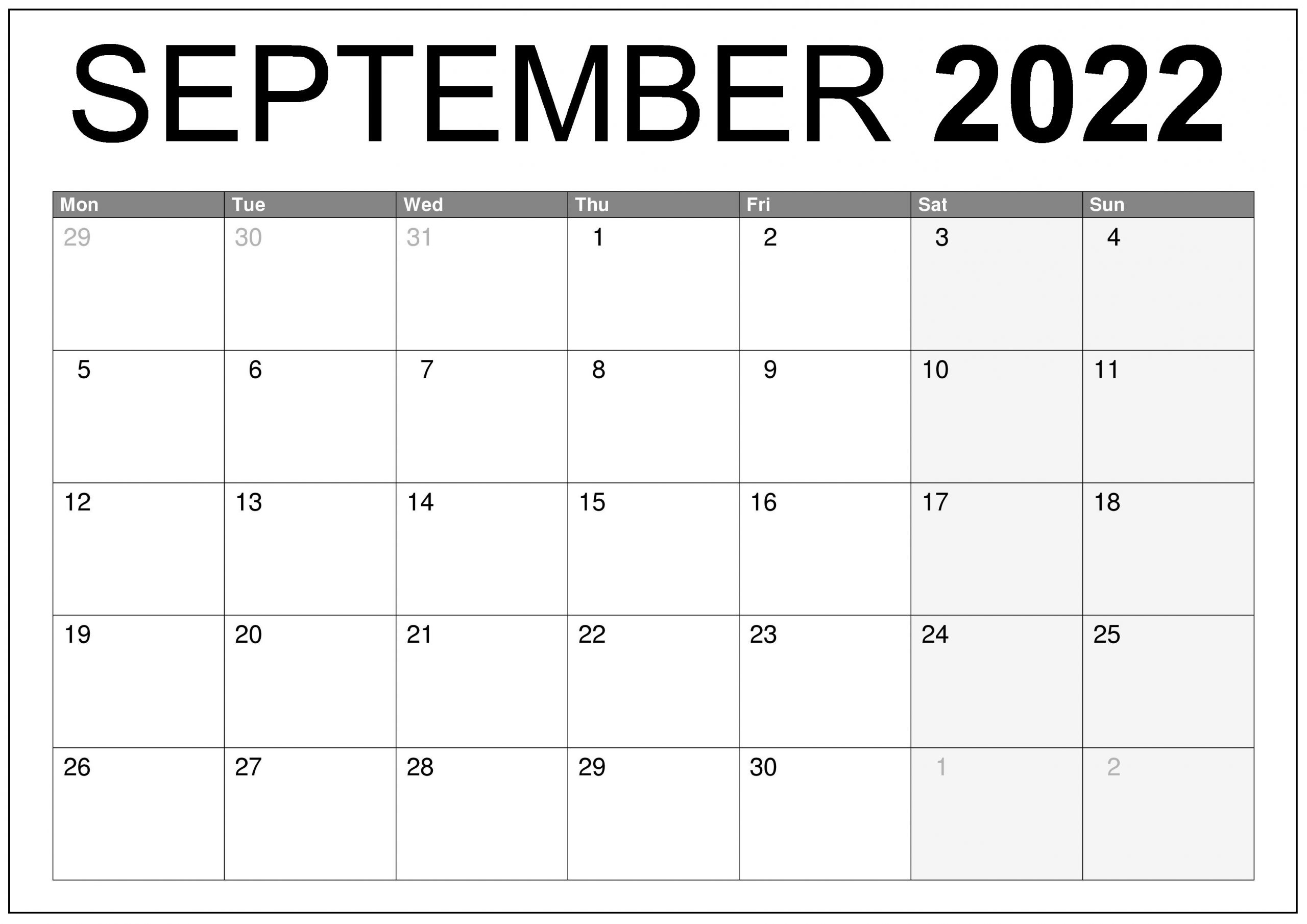 2022 calendar with week numbers excel