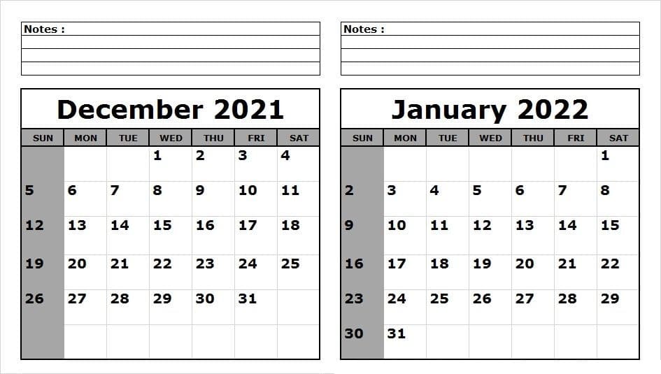 Calendar 2022 January February March