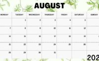 2023 August September Calendar