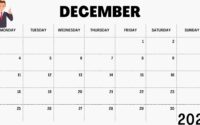 2023 December Calendar With Holidays