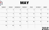 April May 2023 Calendar