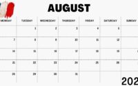 August 2023 Calendar with Holidays France