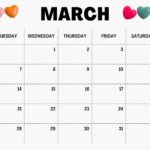 Calendar 2023 March April May