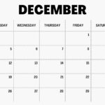 Calendar December 2023 Printable