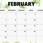 Calendar February 2023 Printable Free