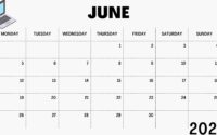 Calendar June 2023 Excel