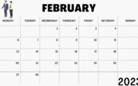 February 2023 Calendar Editable