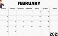 February Calendar 2023 With Holidays