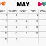 Free May 2023 Printable Calendar