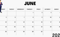 June 2023 Blank Calendar Template