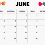 June 2023 Free Printable Calendar
