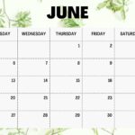 June Calendar 2023 With Holidays