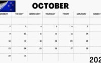 October 2023 Calendar with Holidays NewZeland