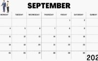 September 2023 Calendar Home Made